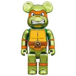 BE＠RBRICK Teenage Mutant Ninja Turtles Michelangelo: Chrome Ver. 100％ & 400％ -Kotobukiye Shop 07d5b01a321a48af868e5c5106ce3e1b.jpg