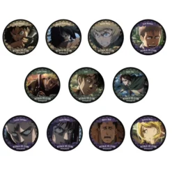 KADOKAWA Attack On Titan Trading Pin Badge Collection Vol. 2 (1 Pack)