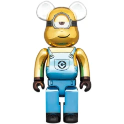 BE＠RBRICK Minions Fever Stuart: Chrome Ver. 100％ & 400％ -Kotobukiye Shop 0a8b5ab3762f44d7a2738d6632b44c44.jpg