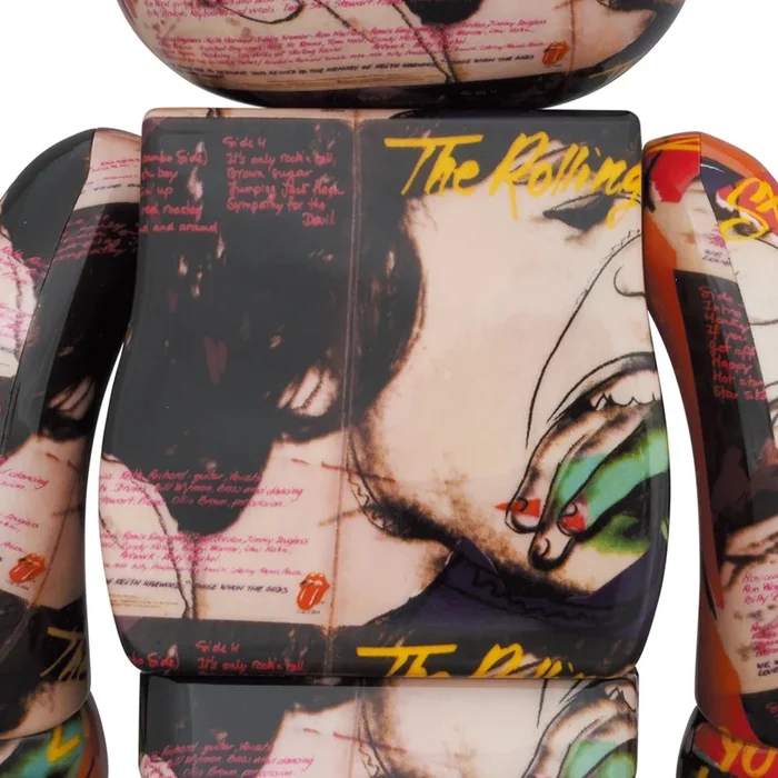 BE@RBRICK Andy Warhol X The Rolling Stones Love You Live 100% & 400% Set 4 BE@RBRICK Andy Warhol X The Rolling Stones Love You Live 100% & 400% Set - Image 2