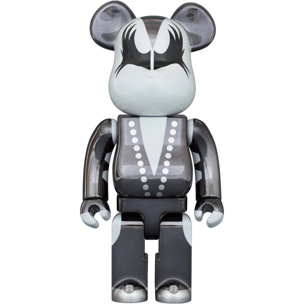 BE@RBRICK KISS Demon: Chrome Ver. 100% & 400% Set 5 BE@RBRICK KISS Demon: Chrome Ver. 100% & 400% Set - Image 3