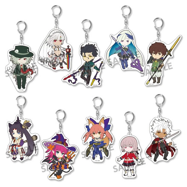Pikuriru! Fate/Grand Order Trading Acrylic Keychain Charms Vol. 4 Box Set (Re-run) 3 Pikuriru! Fate/Grand Order Trading Acrylic Keychain Charms Vol. 4 Box Set (Re-run)