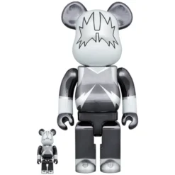 BE＠RBRICK KISS Spaceman: Chrome Ver. 100％ & 400％