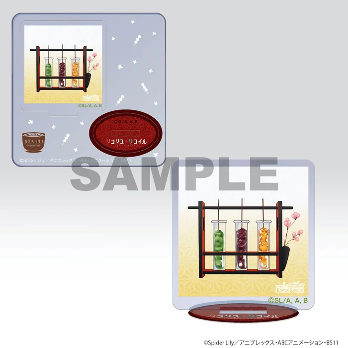 Lycoris Recoil Trading Acrylic Stand Collection Complete Box Set 4 Lycoris Recoil Trading Acrylic Stand Collection Complete Box Set - Image 2