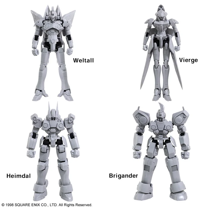 Square Enix Xenogears Structure Arts 1/144 Scale Plastic Model Kit Series Vol. 1 Weltall 14 Square Enix Xenogears Structure Arts 1/144 Scale Plastic Model Kit Series Vol. 1 Weltall - Image 12
