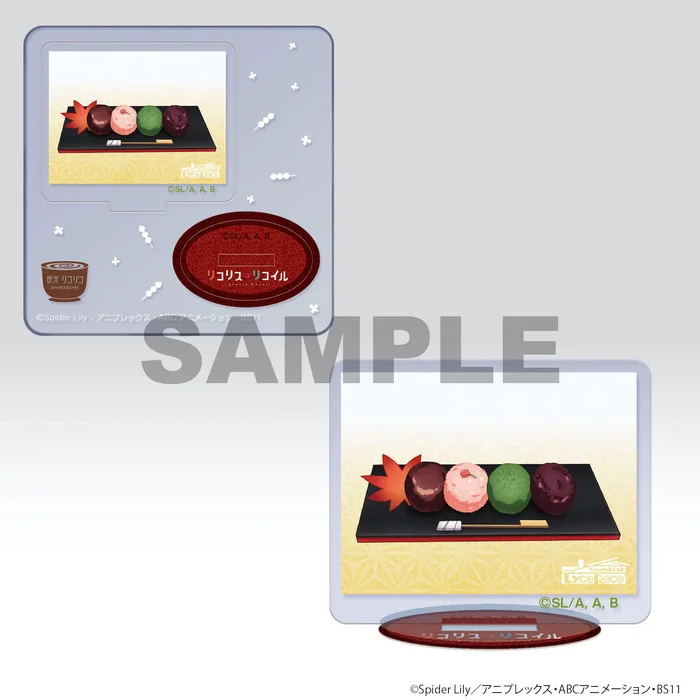 Lycoris Recoil Trading Acrylic Stand Collection Complete Box Set 8 Lycoris Recoil Trading Acrylic Stand Collection Complete Box Set - Image 6