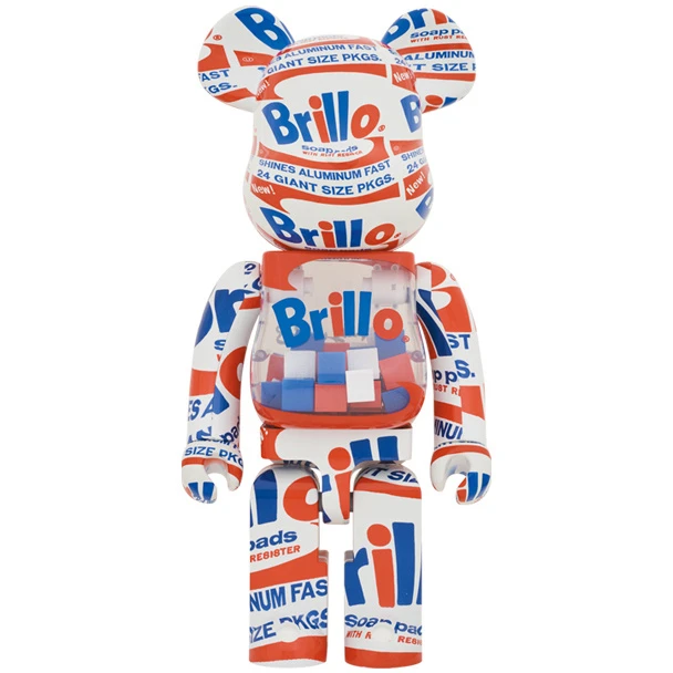 BE@RBRICK Andy Warhol Brillo 2022 1000% 3 BE@RBRICK Andy Warhol Brillo 2022 1000%