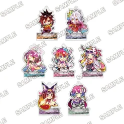 KADOKAWA No Game No Life 10th Anniversary Trading Acrylic Stand Keychain (1 Pack)