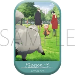 Spy X Family Mission 15: A New Family Member Square Trading Pin Badge