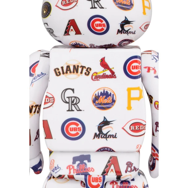 BE@RBRICK MLB National League 100% & 400% 6 BE@RBRICK MLB National League 100% & 400% - Image 4