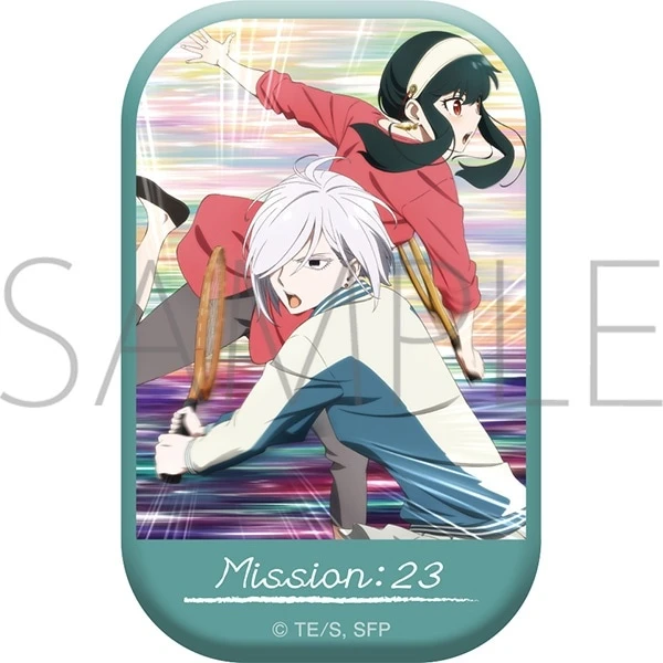 Spy X Family Mission 23: The Unwavering Path Square Trading Pin Badge 3 Spy X Family Mission 23: The Unwavering Path Square Trading Pin Badge