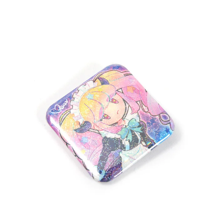 Happy Halloween Girls Twinkle Tin Badges 7 Happy Halloween Girls Twinkle Tin Badges - Image 5