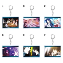 The Irregular At Magic High School 10th Anniversary Lenticular Acrylic Keychain Collection