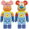 BE＠RBRICK Ren & Stimpy Space Madness 400％ 2-Pack