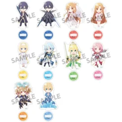 Pikuriru! Sword Art Online: Alicization - War Of Underworld Acrylic Figure Collection