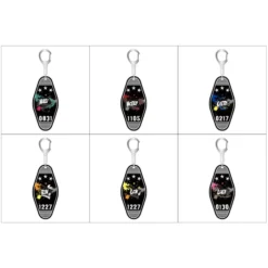 Hatsune Miku Creators Party Motel Keychain Collection
