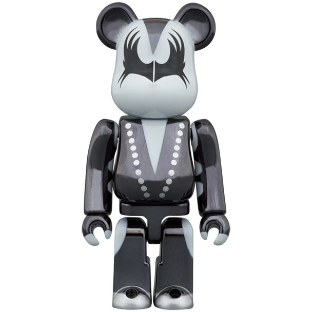 BE@RBRICK KISS Demon: Chrome Ver. 100% & 400% Set 4 BE@RBRICK KISS Demon: Chrome Ver. 100% & 400% Set - Image 2