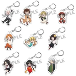 Bungo Stray Dogs Wan! Acrylic Keychain Collection Vol. 1