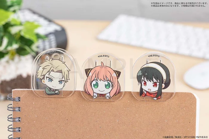 KADOKAWA Spy X Family Niitengo Clip Set (Loid Forger & Anya Forger & Yor Forger) 4 KADOKAWA Spy X Family Niitengo Clip Set (Loid Forger & Anya Forger & Yor Forger) - Image 2