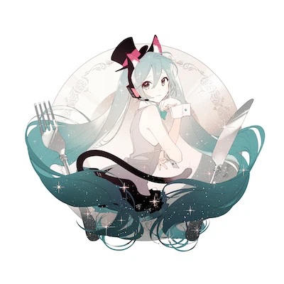 Hatsune Miku X Rella Acrylic Keychain: The Restaurant Of Many Orders 3 Hatsune Miku X Rella Acrylic Keychain: The Restaurant Of Many Orders